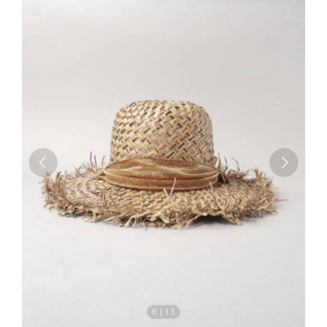 CA4LA(カシラ)のca4la ストローハット レディースの帽子(麦わら帽子/ストローハット)の商品写真