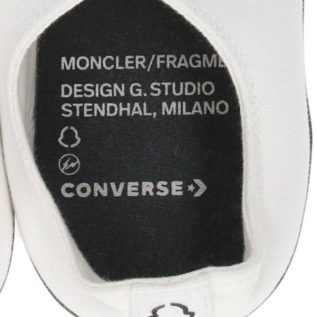 MONCLER(モンクレール)のモンクレール ×フラグメントデザイン fragment design  FRAYLOR コンバースチャックテイラーローカットスニーカー メンズ 28.5cm メンズの靴/シューズ(スニーカー)の商品写真