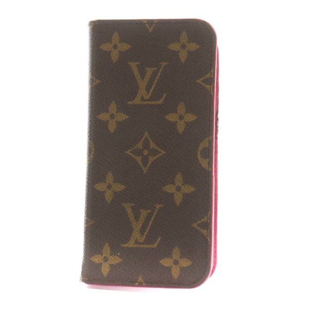 LOUIS VUITTON - ルイヴィトン iPhone XS MAX スマホケース ピンク 茶