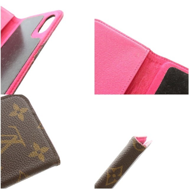 LOUIS VUITTON - ルイヴィトン iPhone XS MAX スマホケース ピンク 茶