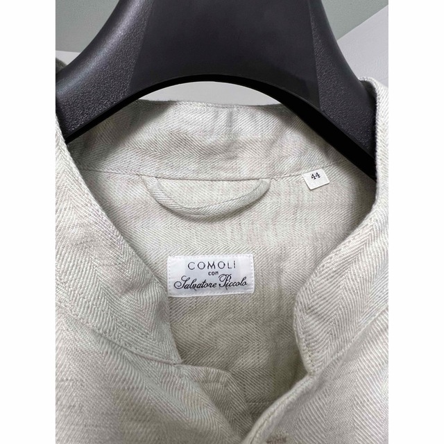 COMOLI(コモリ)のcomoli サルバトーレピッコロ リネンジャケット 44 メンズのジャケット/アウター(ノーカラージャケット)の商品写真