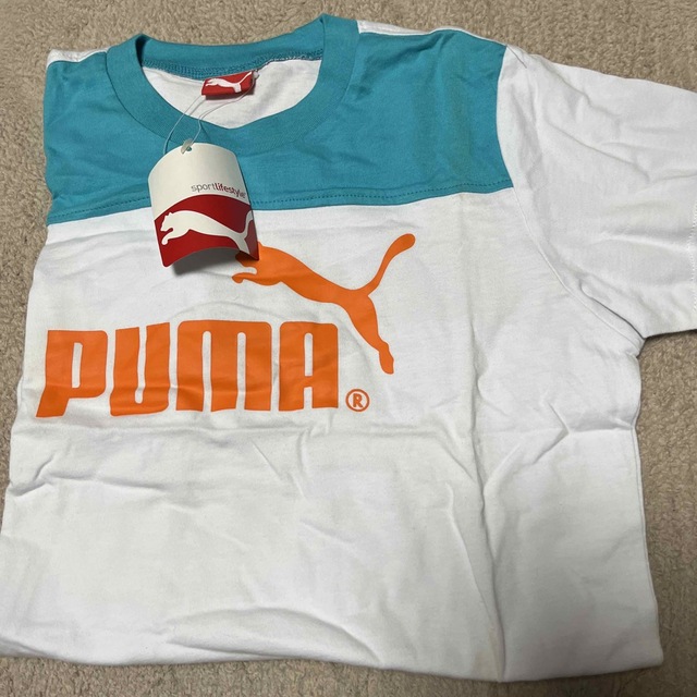 PUMA(プーマ)のPUMA Tシャツ130 新品未使用 キッズ/ベビー/マタニティのキッズ服男の子用(90cm~)(Tシャツ/カットソー)の商品写真