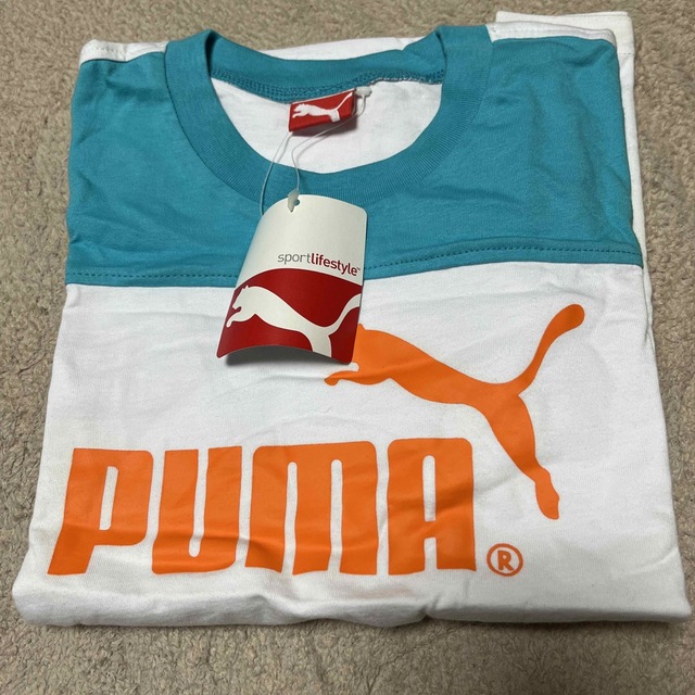 PUMA(プーマ)のPUMA Tシャツ130 新品未使用 キッズ/ベビー/マタニティのキッズ服男の子用(90cm~)(Tシャツ/カットソー)の商品写真