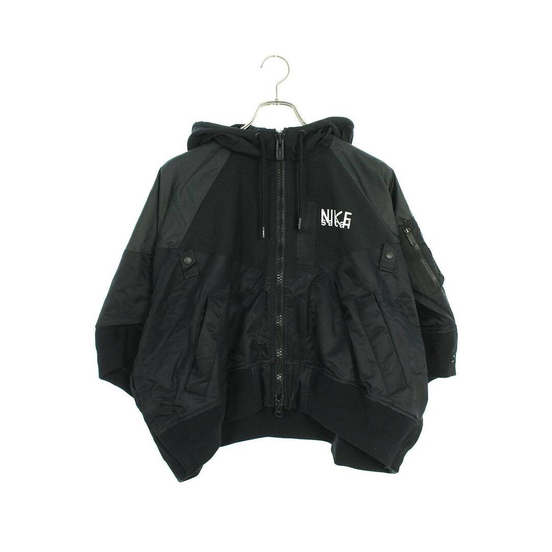 ナイキ ×サカイ Sacai Full zip HD jacket DQ9049-010 ロゴプリント