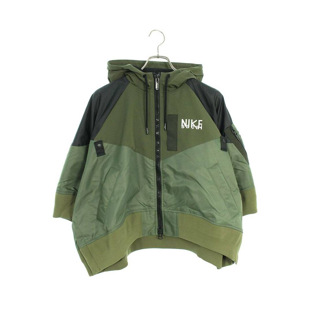 ナイキ ×サカイ Sacai Full zip HD jacket DQ9049-325 ロゴプリント