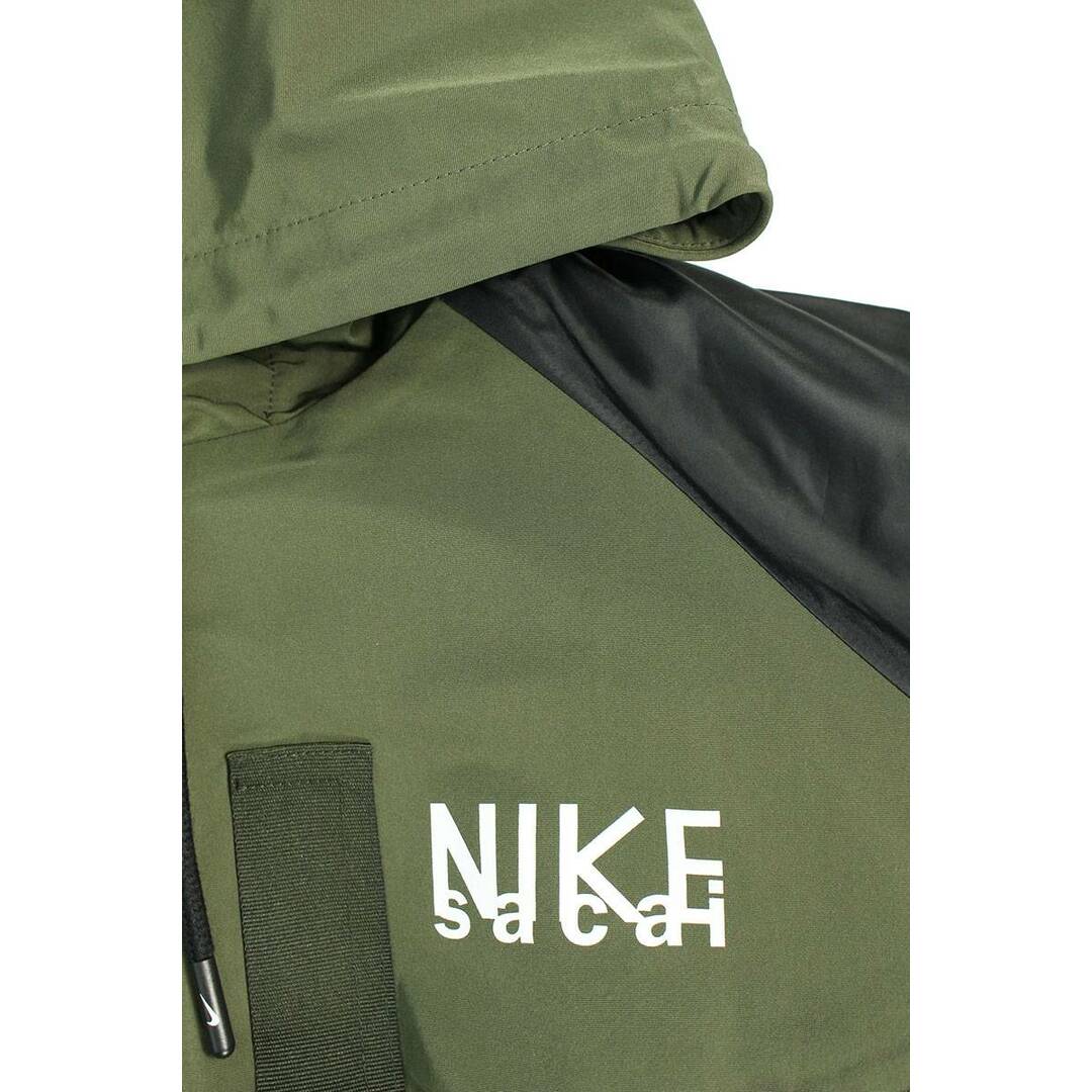 ナイキ ×サカイ Sacai Full zip HD jacket DQ9049-325 ロゴプリント