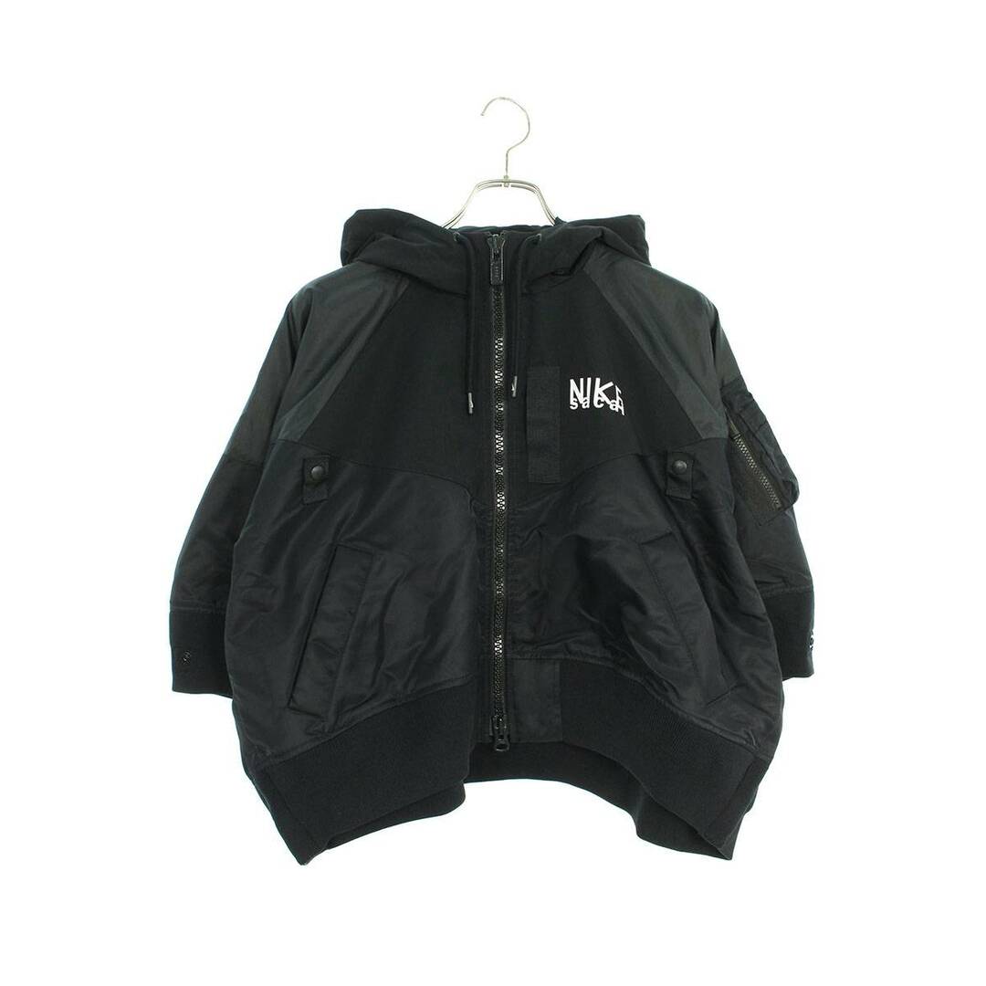 ナイキ ×サカイ Sacai Full zip HD jacket DQ9049-010 ロゴプリント