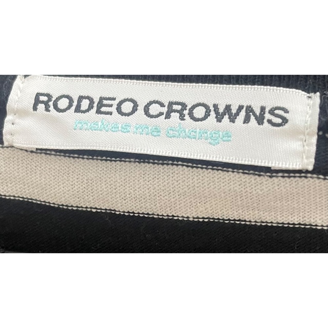 RODEO CROWNS(ロデオクラウンズ)の新品❤︎rodeo  clownsボーダーロンT今だけ更にお値下げ❤︎ レディースのトップス(Tシャツ(長袖/七分))の商品写真