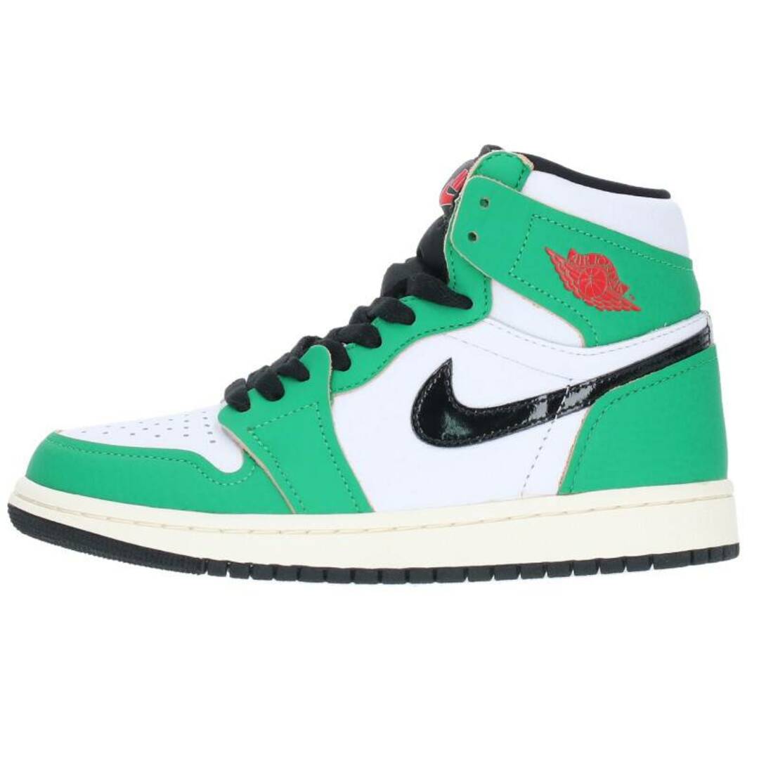 ナイキ  WMNS AIR JORDAN 1 HIGH OG LUCKY GREEN DB4612-300 ウィメンズエアジョーダン1ハイラッキーグリーンスニーカー  レディース 22.5cm