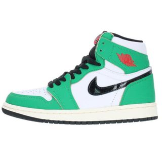 ナイキ(NIKE)のナイキ  WMNS AIR JORDAN 1 HIGH OG LUCKY GREEN DB4612-300 ウィメンズエアジョーダン1ハイラッキーグリーンスニーカー レディース 22.5cm(スニーカー)