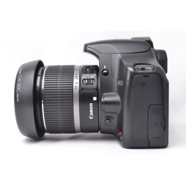 Canon(キヤノン)のCanon キャノン EOS Kiss X2 レンズキット♪ スマホ/家電/カメラのカメラ(デジタル一眼)の商品写真