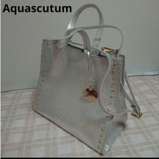 アクアスキュータム(AQUA SCUTUM)の【美品】アクアスキュータム バッグ ショルダー エレガンス ベーシック 人気(トートバッグ)