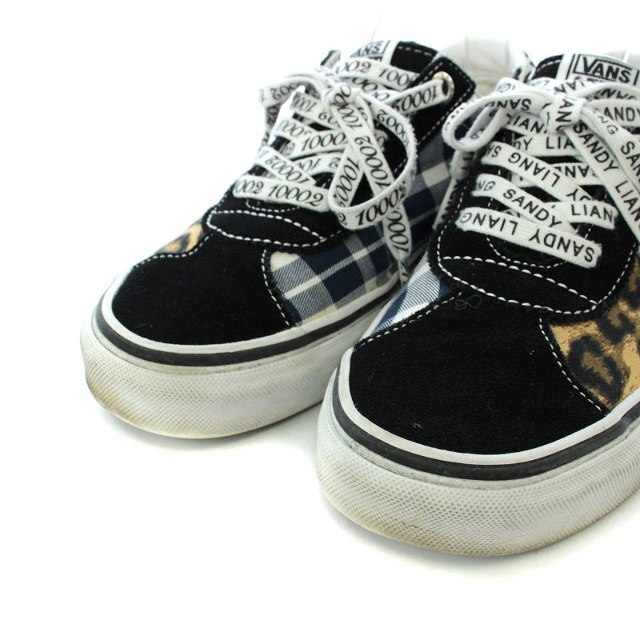 バンズ VANS スニーカー キャンバス レオパード柄 チェック 24.5cm 5