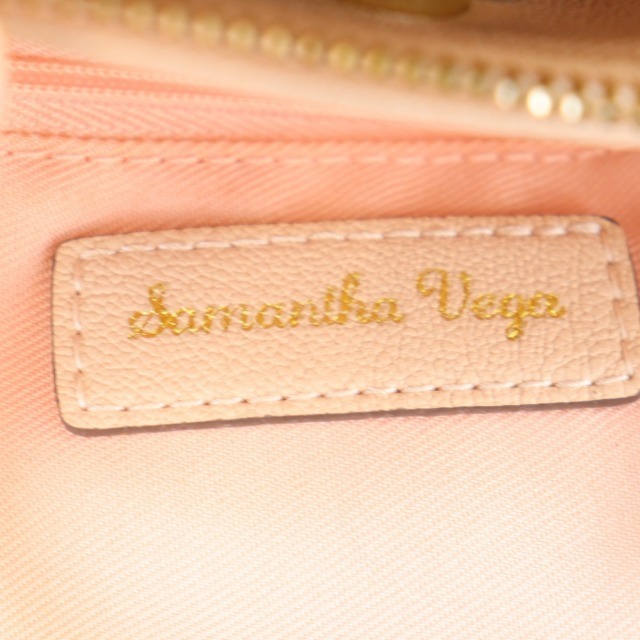 Samantha Vega(サマンサベガ)のサマンサベガ ハンドバッグ ショルダーバッグ 2WAY レザー ピンクベージュ レディースのバッグ(ショルダーバッグ)の商品写真
