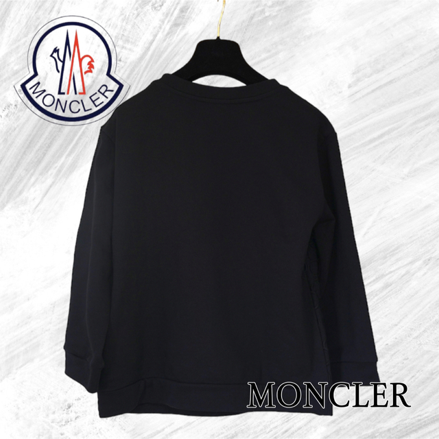 MONCLER - 【MONCLER】モンクレール スウェット トレーナー ブラック