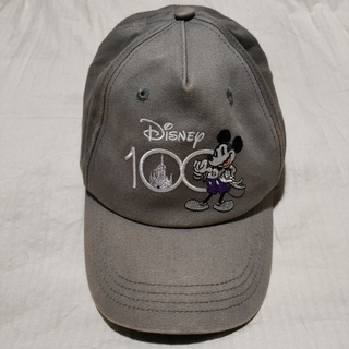Disney - ウォルト　ディズニー　カンパニー 100周年　記念　キャップ　ミッキー　グレー