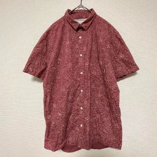 クイックシルバー(QUIKSILVER)の2679 クイックシルバー 半袖 花柄 総柄 アロハシャツ トップス(シャツ)