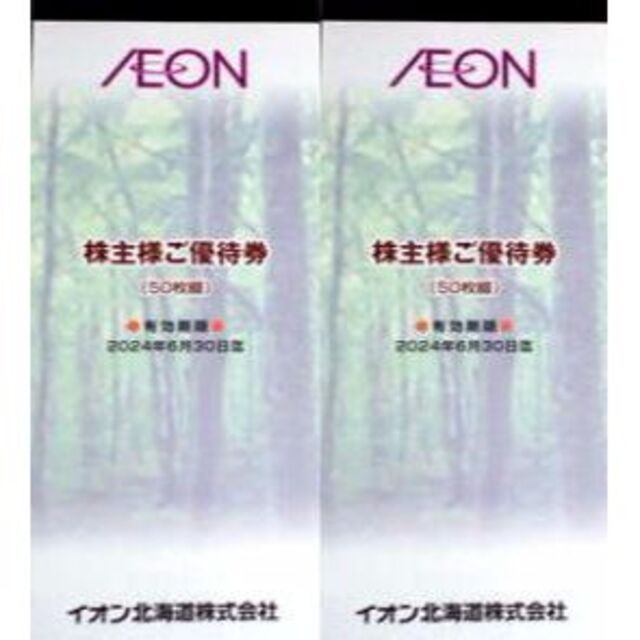 正式的 1万円分 最新 イオン北海道 マックスバリュ 株主優待券