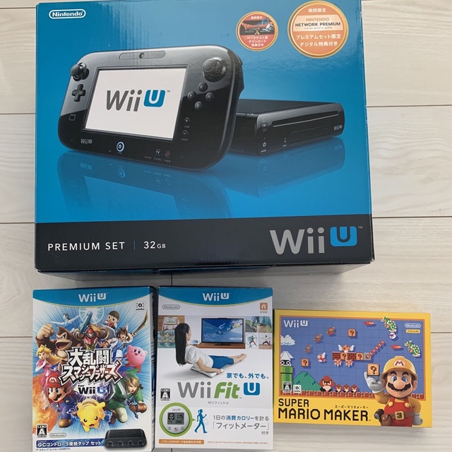 Wii U プレミアムセット32GB ソフト付き - 家庭用ゲーム本体 Wii U プレミアムセット32GB ソフト付き - 家庭用ゲーム本体