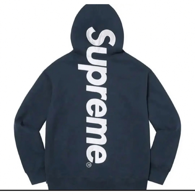 Supreme Satin Applique Hooded Sweatshirt