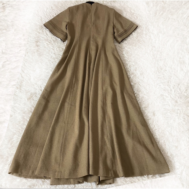PINTUCK JACQUARD FLARE DRESS louren 値段が激安 10780円引き