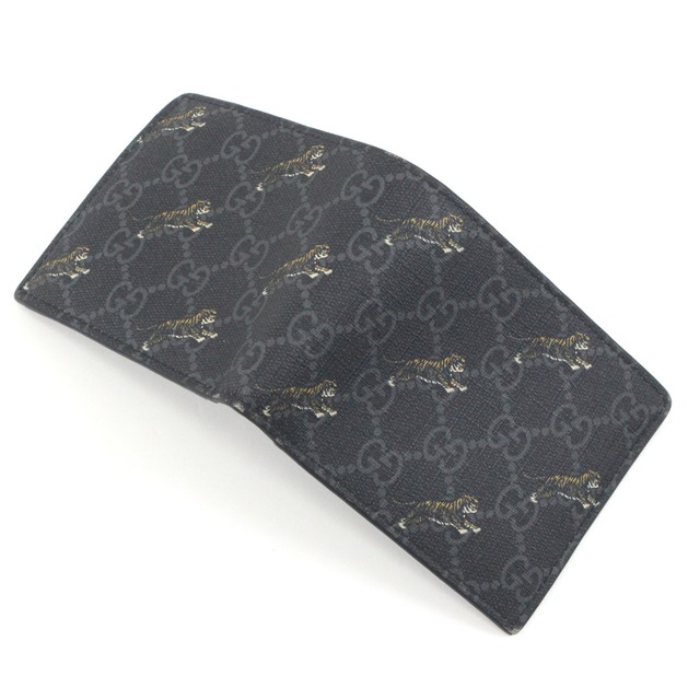 GUCCI グッチ GGスプリーム タイガー 2つ折り財布 575132 【売れ筋