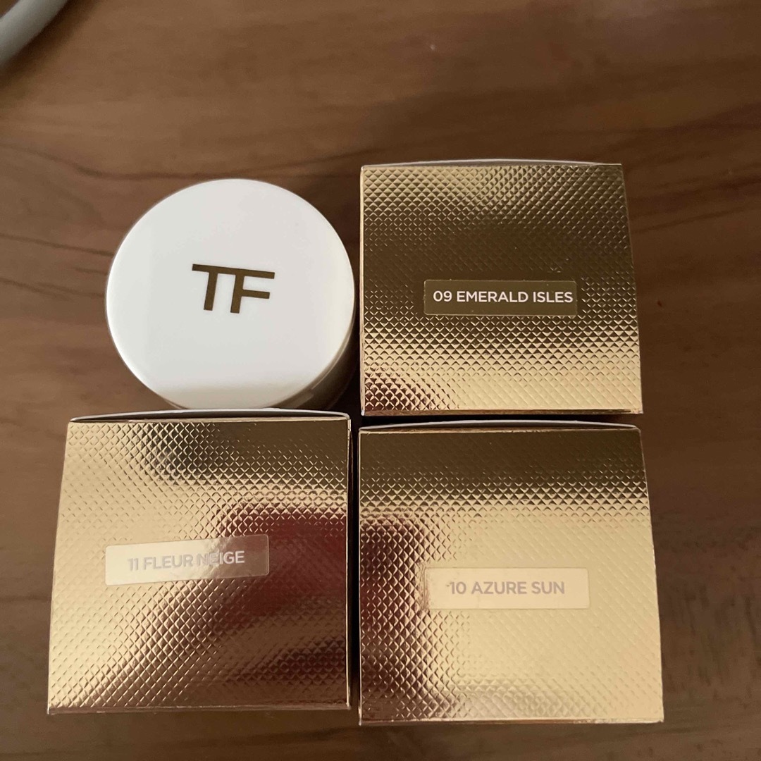 TOM FORD BEAUTY(トムフォードビューティ)のトムフォードクリームアンドパウダーアイカラー４点おまとめ コスメ/美容のベースメイク/化粧品(アイシャドウ)の商品写真