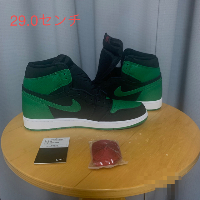 27.0 Nike Air Jordan 1 Pine Green 緑