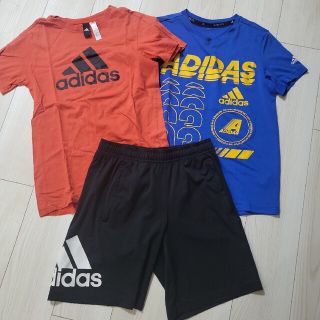 アディダス(adidas)のadidas　三点セット　160(Tシャツ/カットソー)