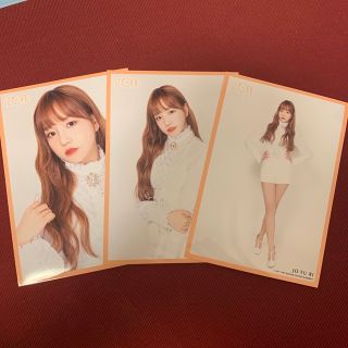 アイズワン(IZ*ONE)のIZ*ONE KCON 幕張 チョ・ユリ 3種 生写真(アイドルグッズ)