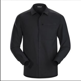 アークテリクス(ARC'TERYX)の【希少❗新品❗】アークテリクス　Skyline LS Shirt　ブラック　Ｓ(シャツ)