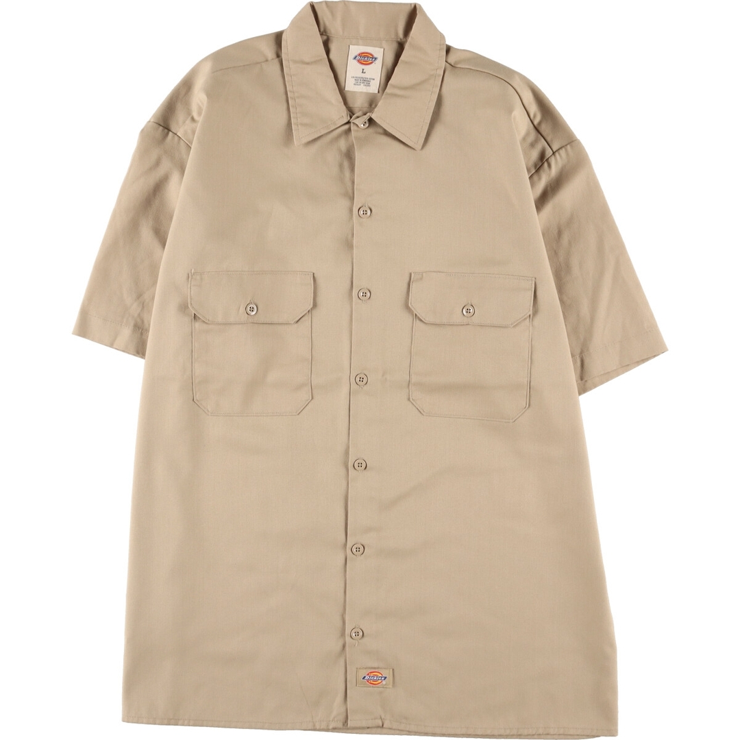 ディッキーズ Dickies 半袖 ワークシャツ メンズXL /eaa333475