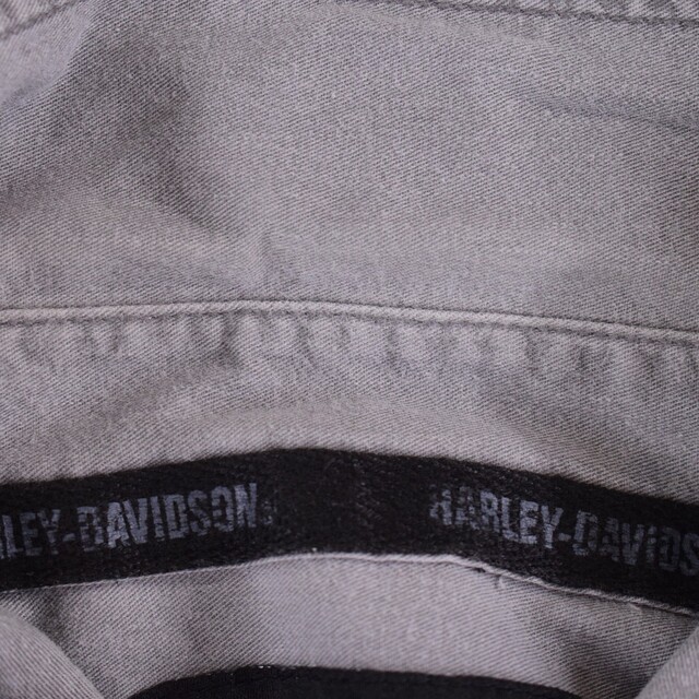 ハーレーダビッドソン Harley-Davidson 長袖 ボタンダウン ワークシャツ メンズXL /eaa328406 3