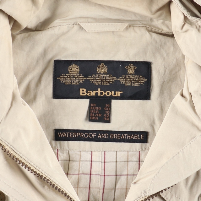 Barbour (バブアー) ウォータープルーフ 38 waterproof