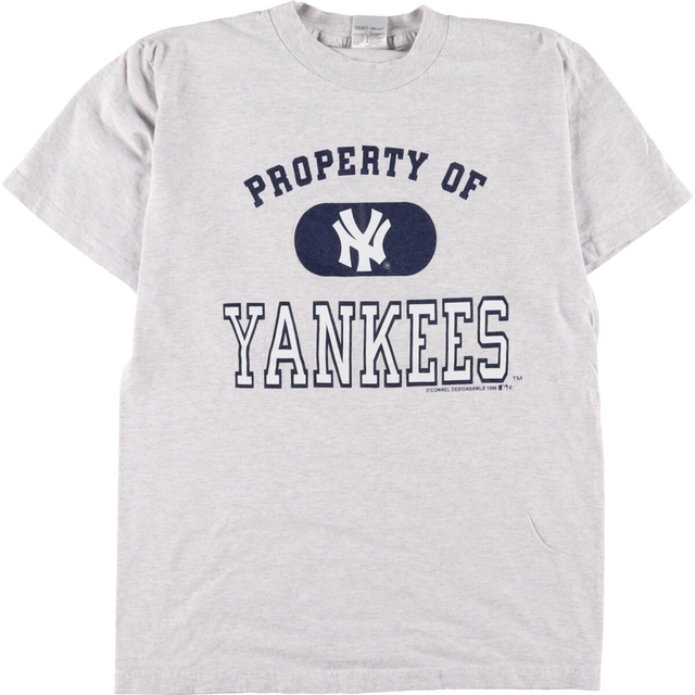 90年代 MIRO MLB NEW YORK YANKEES ニューヨークヤンキース スポーツプリントTシャツ メンズS ヴィンテージ /eaa334091