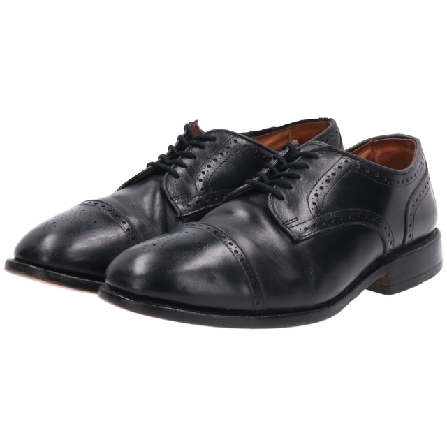 アレンエドモンズ ALLEN EDMONDS ストレートチップシューズ USA製 US 9 メンズ27.0cm /saa008448本革レザー色