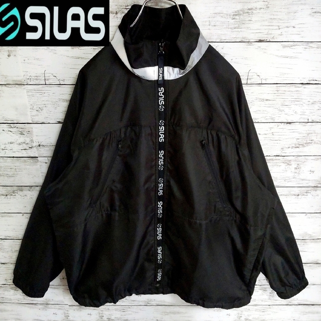 《SILASサイラス》 LOGO ZIP UP ナイロンジャケット | フリマアプリ ラクマ