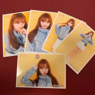 アイズワン(IZ*ONE)のIZ*ONE ハイタッチ会 ver2 黄色 キム・チェウォン コンプ 生写真(アイドルグッズ)