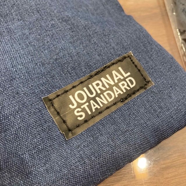 JOURNAL STANDARD(ジャーナルスタンダード)のJOURNALSTANDARD ジャーナルスタンダード デニム調ポーチ インテリア/住まい/日用品の日用品/生活雑貨/旅行(日用品/生活雑貨)の商品写真