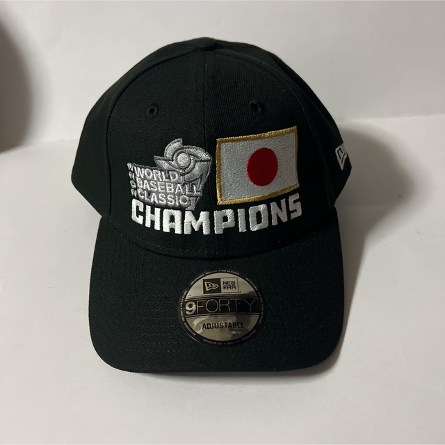 残1 選手着用モデル 2023年 WBC 日本優勝 キャップ 帽子 9FORTY スポーツ/アウトドアの野球(記念品/関連グッズ)の商品写真