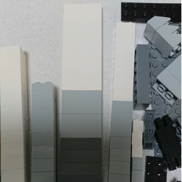 Lego(レゴ)のレゴ Lego パーツ 詰め合わせ モノトーン 系 キッズ/ベビー/マタニティのおもちゃ(積み木/ブロック)の商品写真
