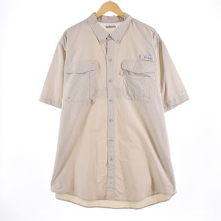 コロンビア(Columbia)の古着 コロンビア Columbia PFG 半袖 フィッシングシャツ メンズXXL /eaa333806(シャツ)