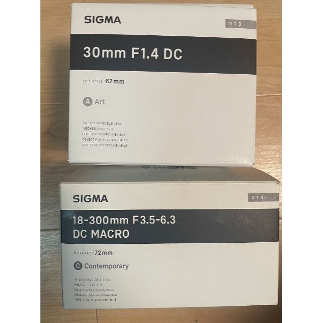 SIGMAレンズ　2本セット　未使用品