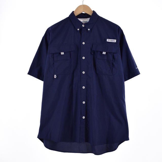 コロンビア Columbia PFG 半袖 フィッシングシャツ メンズXL /eaa333807