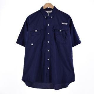 コロンビア(Columbia)の古着 コロンビア Columbia PFG 半袖 フィッシングシャツ メンズXL /eaa333807(シャツ)