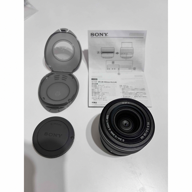 SONY(ソニー)のSONY FE 28-60mm f4-5.6 SEL2860  スマホ/家電/カメラのカメラ(レンズ(ズーム))の商品写真