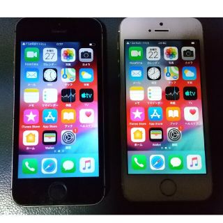 アイフォン iPhone 5s 2個セット WIFI機 音楽プレーヤー(その他)