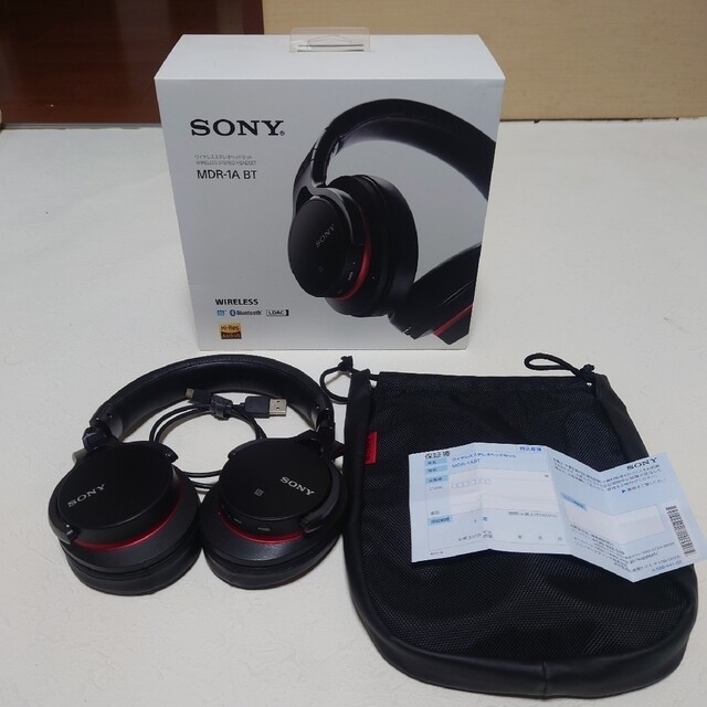 SONY SONY ヘッドホン MDR-1ABT(B)中古の通販 by タケゾー's shop｜ソニーならラクマ