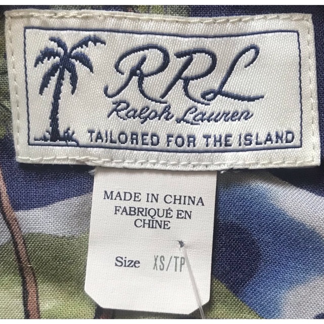 RRL - 新品未使用タグ付き 最高傑作 別格の和柄 RRL 龍 虎 鷲 アロハ