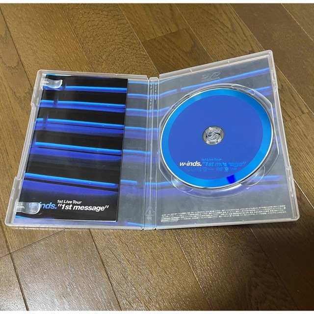 w-inds．1st　Live　Tour“1st　message” DVD エンタメ/ホビーのDVD/ブルーレイ(ミュージック)の商品写真